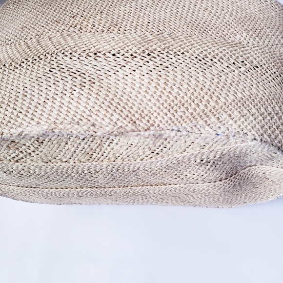 Vintage Pink Floral Wicker Bag - Picture 6 of 12